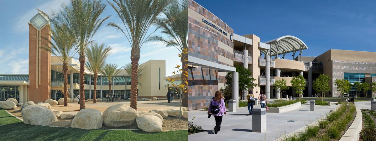 Split campus view of Grossmont and Cuyamaca colleges