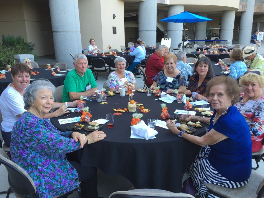 GCCCD retirees gathered at a Foundation community event