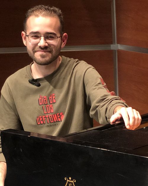 Keanu Huezo, Music student at Cuyamaca College